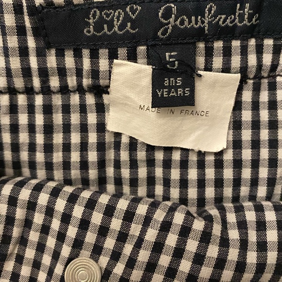 Designer Black Denim Skirt - Picture 4 of 5